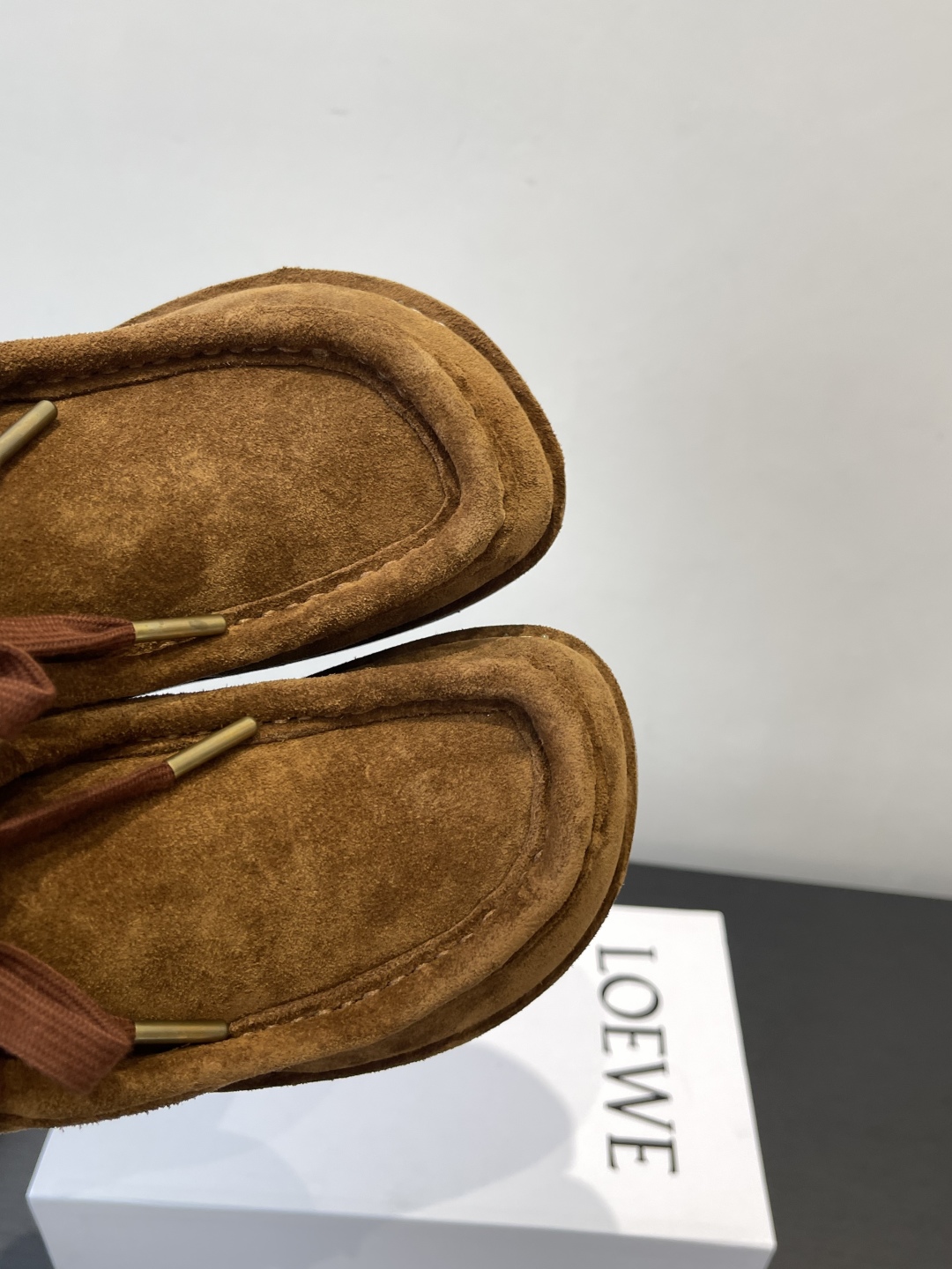 “672 Loewe 25SS Autumn Winter Shoes: Cute, Cozy, Imported Fabric, Sheepskin Inside” - 图片 6