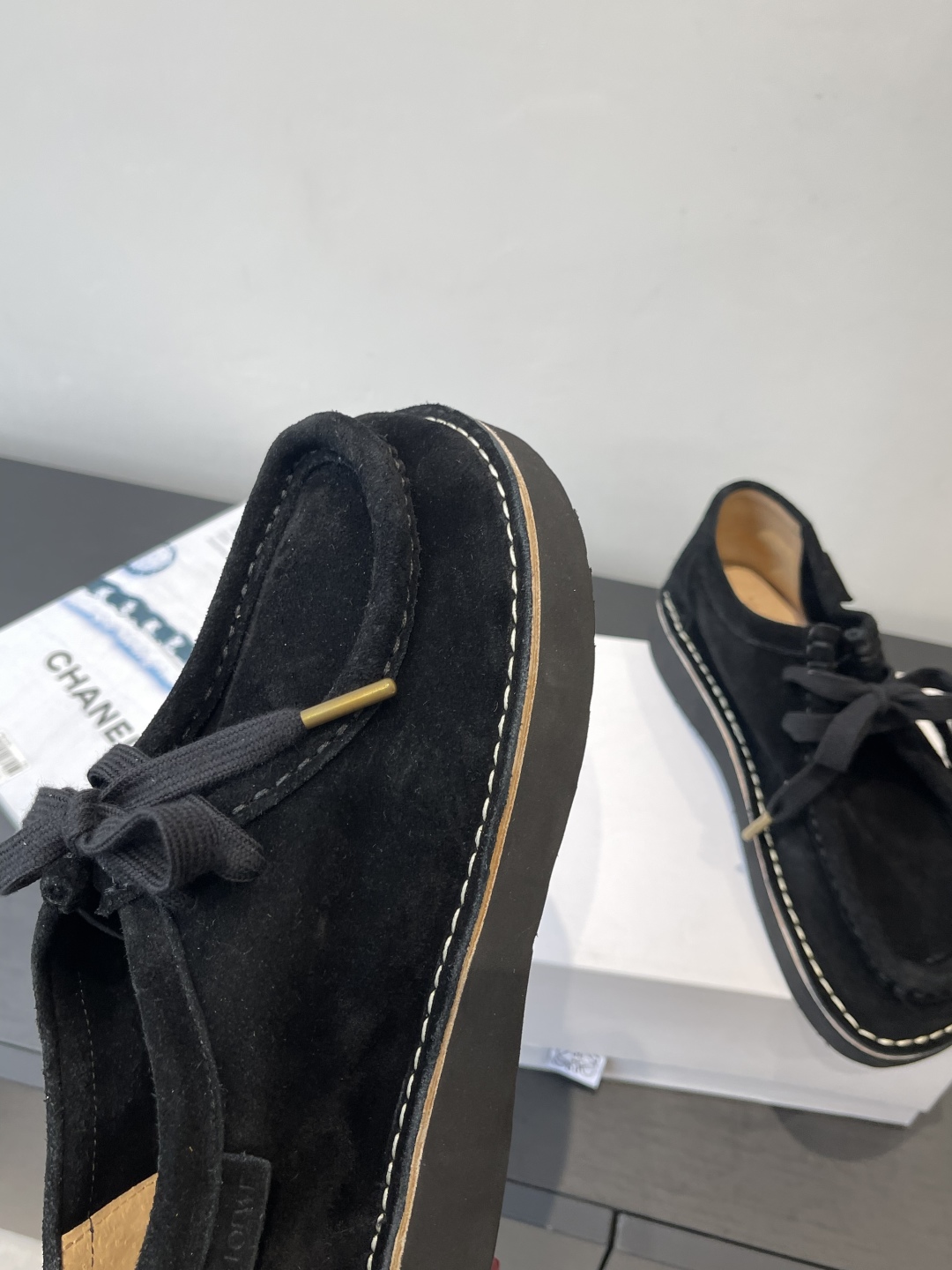 “Cute Round Head Shoe with Imported Fabric and Sheepskin Lining for Cozy Comfort” - 图片 7