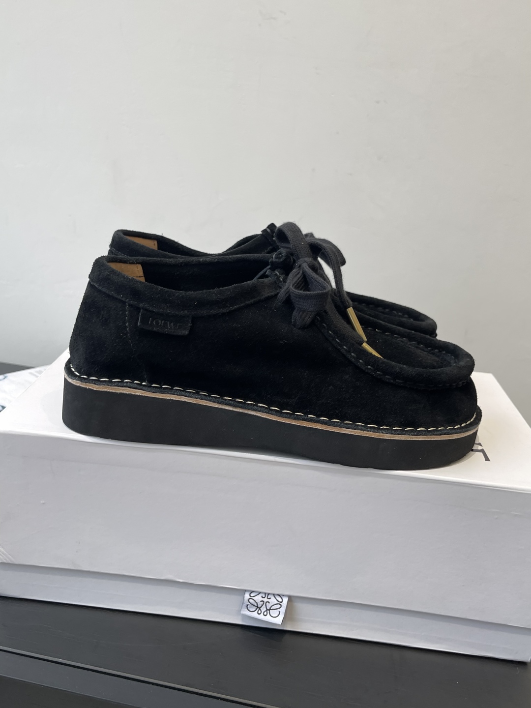 “Cute Round Head Shoe with Imported Fabric and Sheepskin Lining for Cozy Comfort” - 图片 2