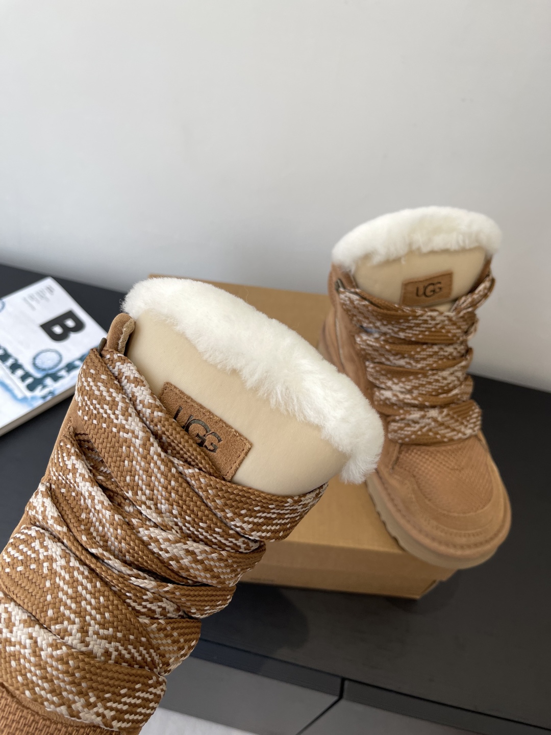 “Comfortable and Stylish UGG Boots for Fall and Winter | EVA Soles, Fashionable Design | Size Range 35-40” - 图片 5