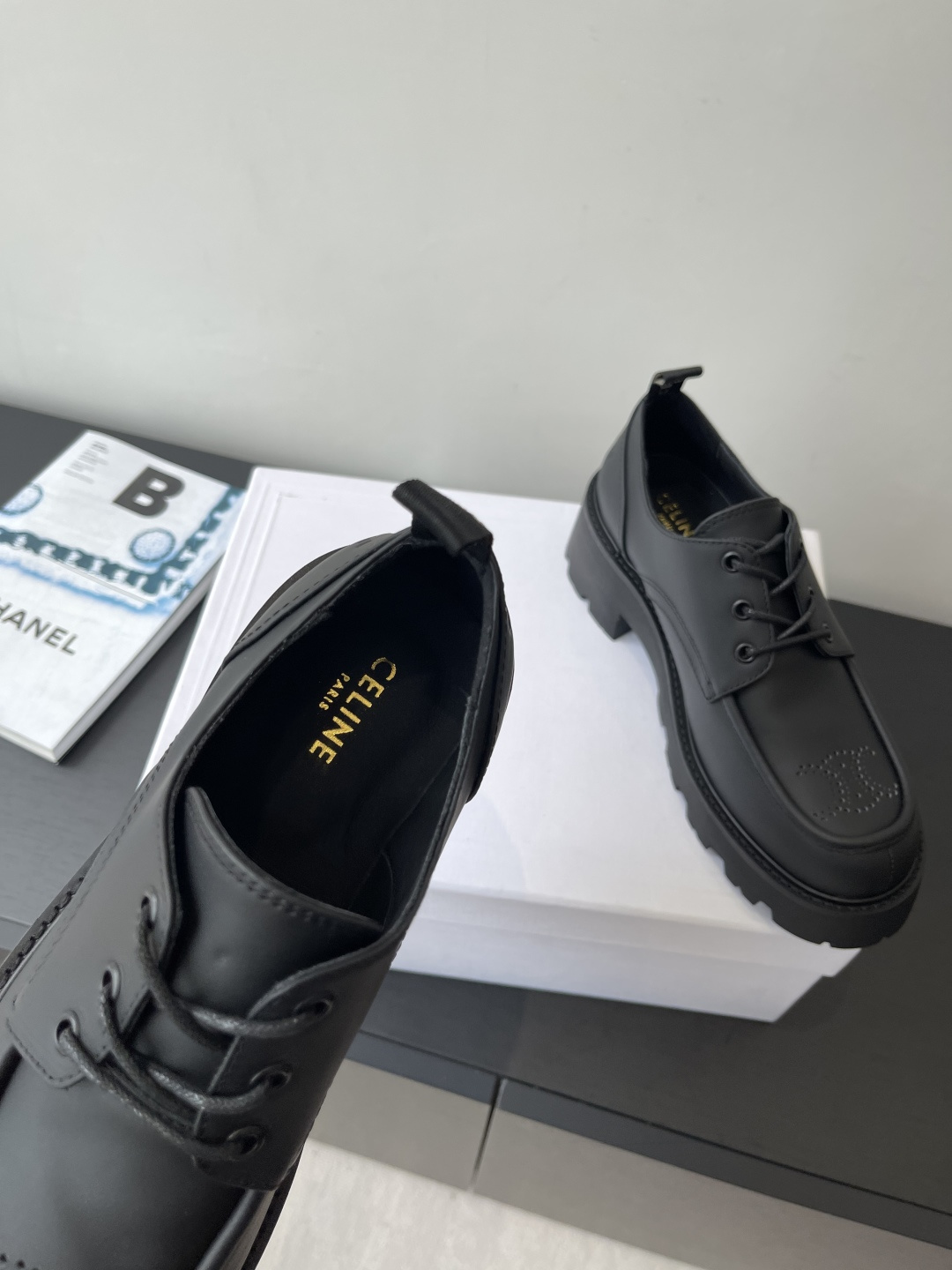 Celine Haute Couture Classic Luxury Leather Shoe Ref.80F0AC5D 4