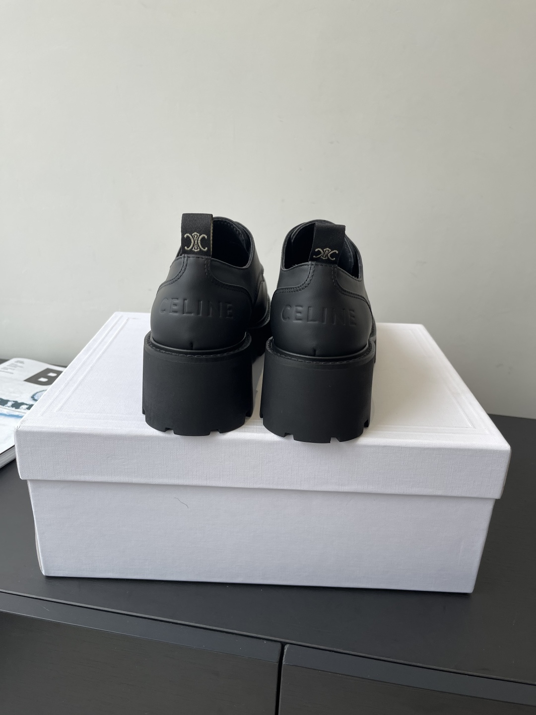 Celine Haute Couture Classic Luxury Leather Shoe Ref.80F0AC5D 8