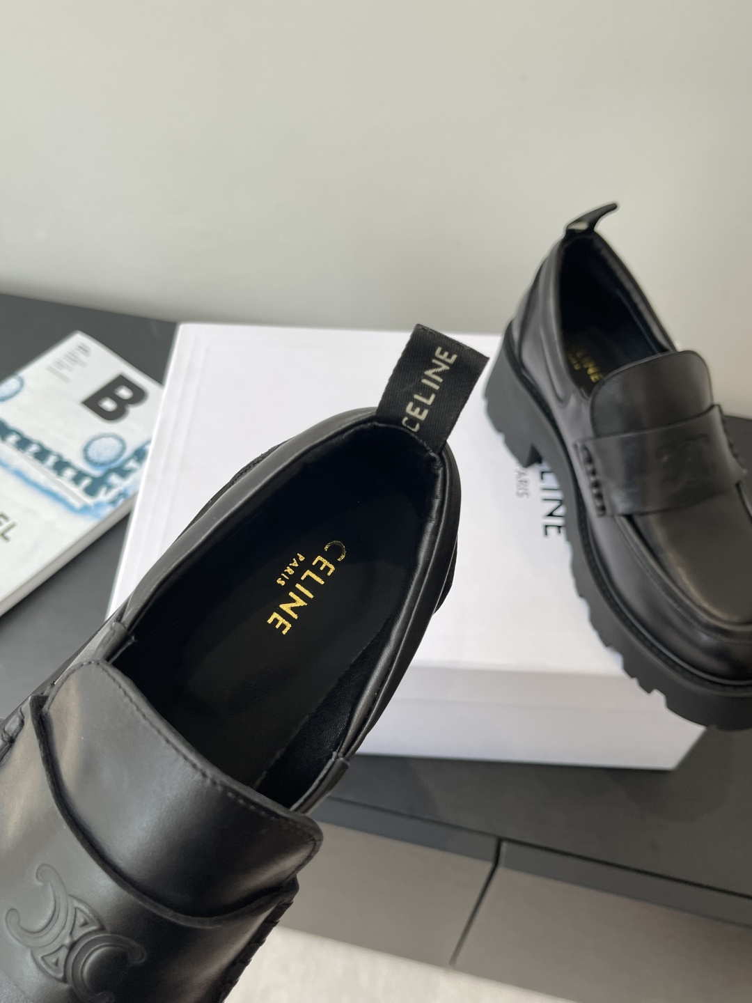 Celine Haute Couture Classic Luxury Leather Shoe Ref.91071DF8 4