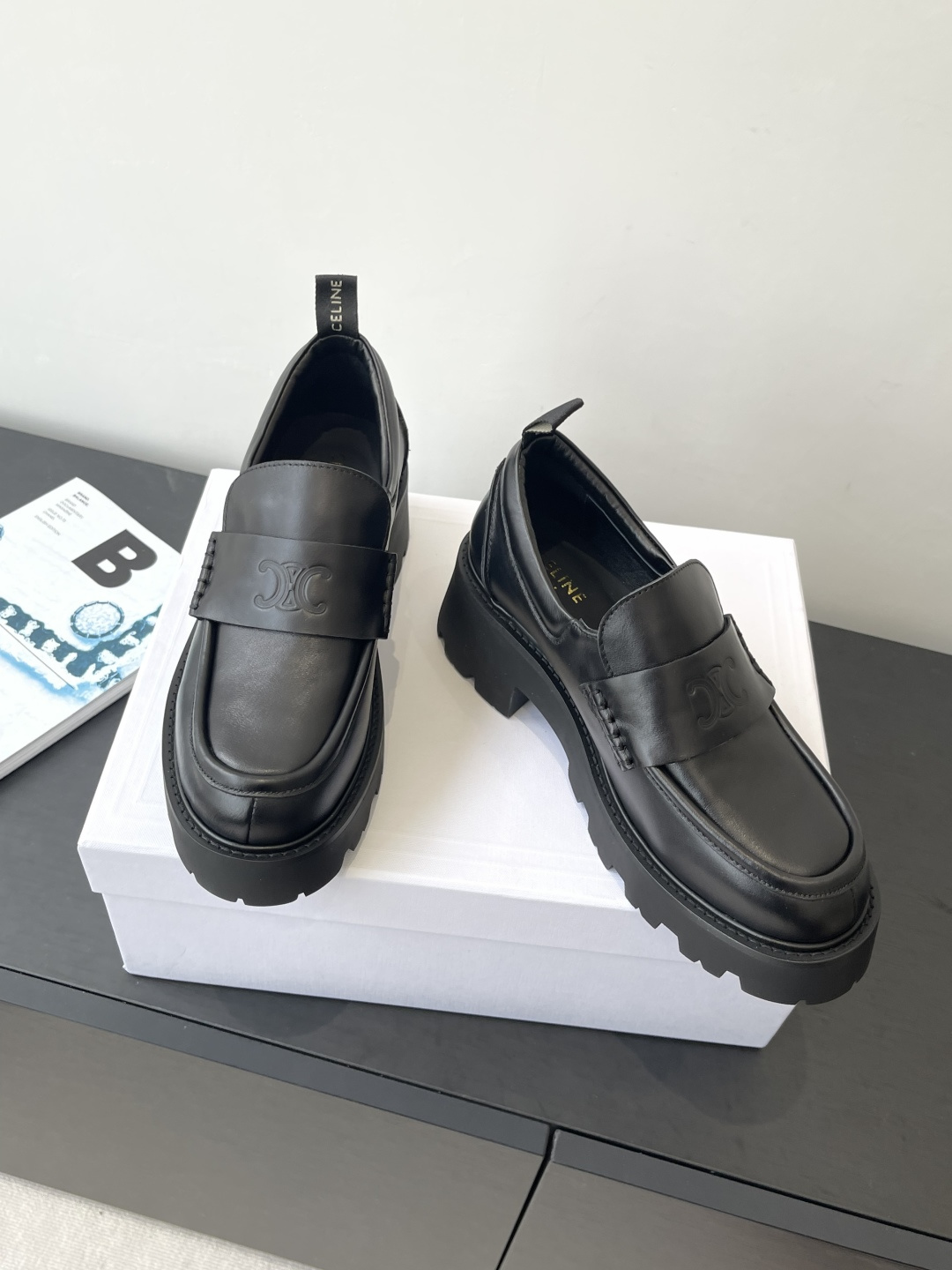 Celine Haute Couture Classic Luxury Leather Shoe Ref.91071DF8 9