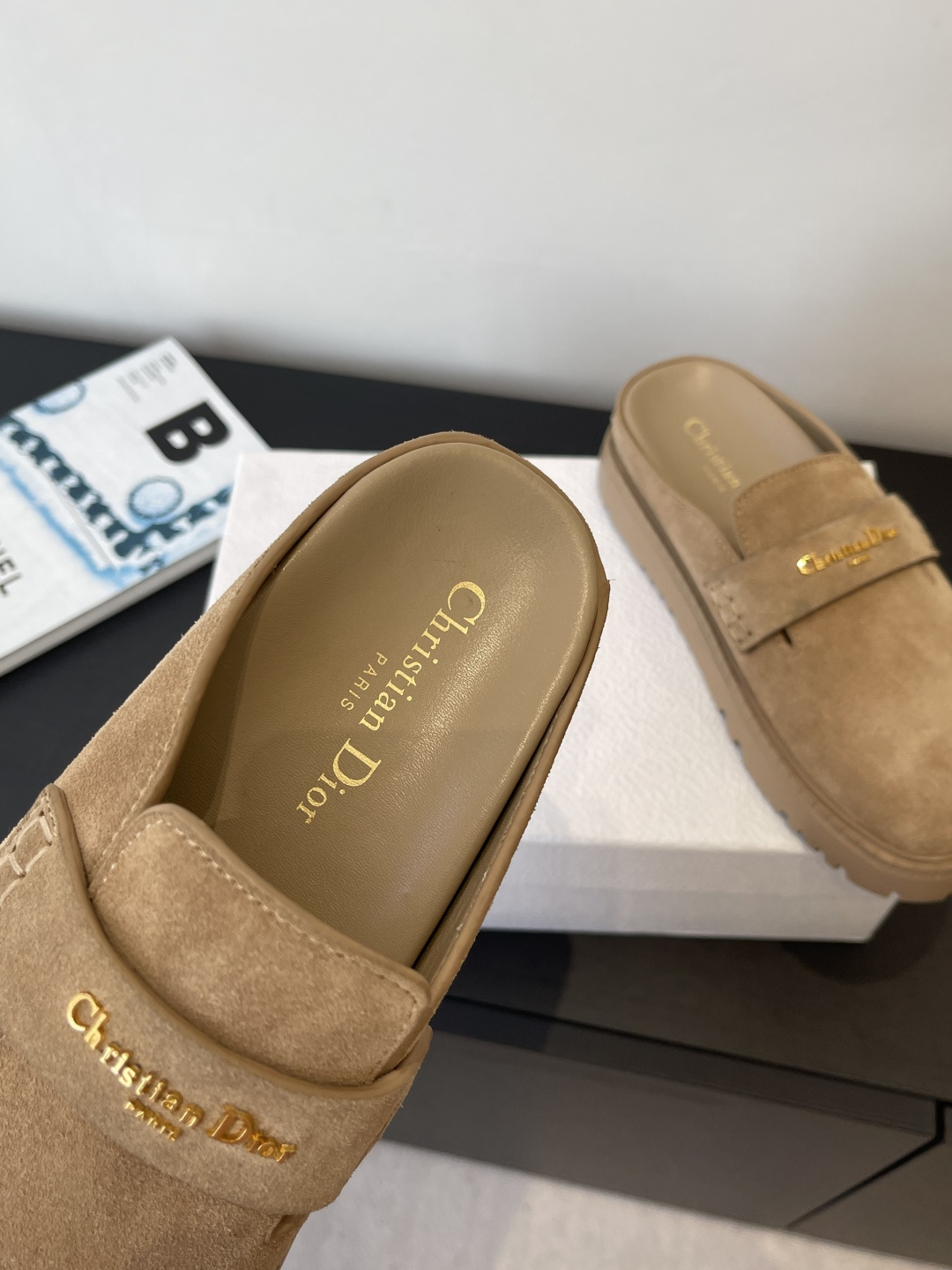 Dior Haute Couture Classic Luxury Leather Shoe Loafer Shoes Ref 4