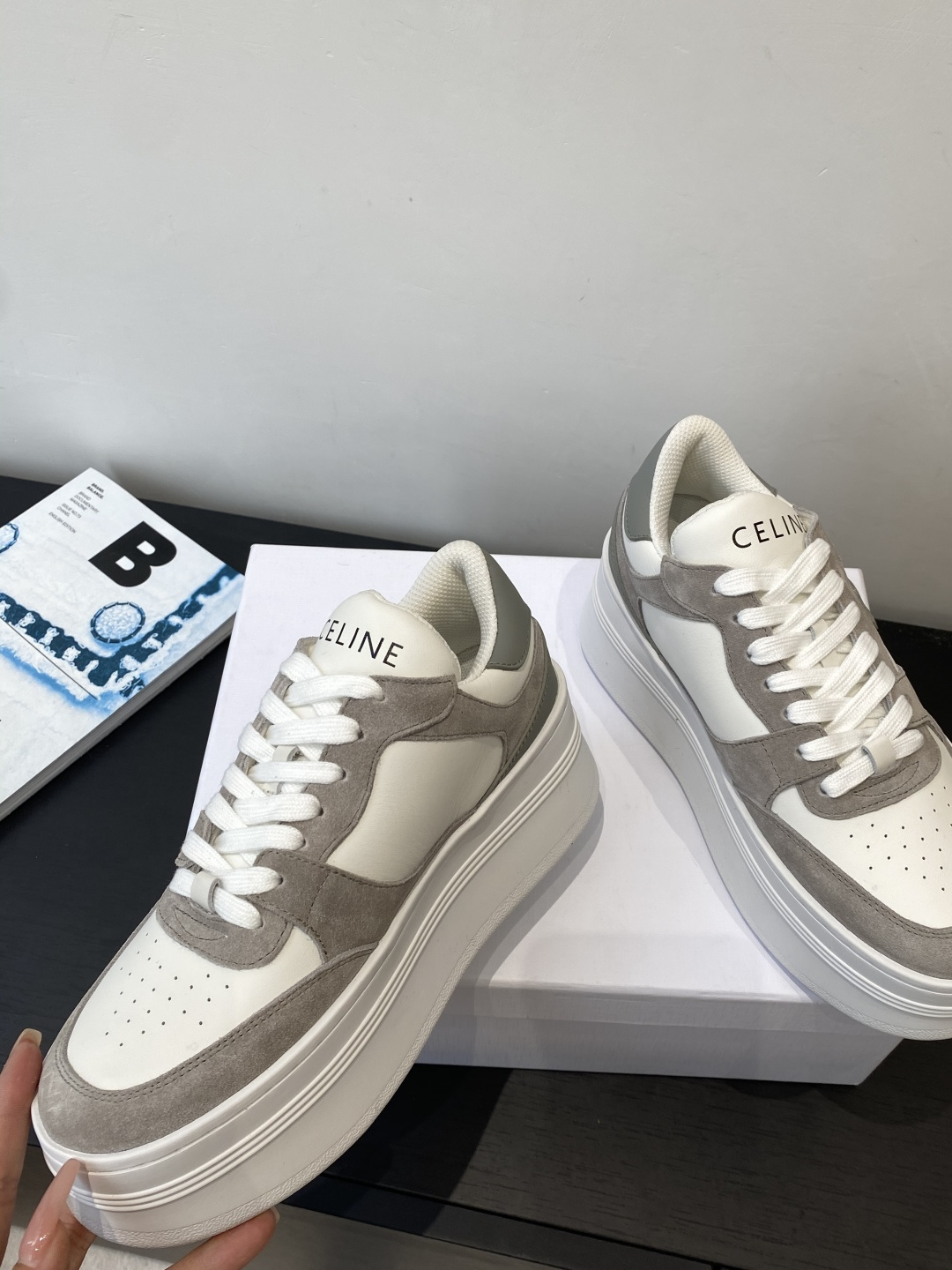 Celine Haute Couture Classic Luxury Leather Shoe Ref 3