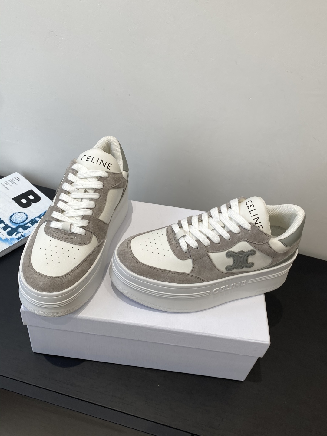 Celine Haute Couture Classic Luxury Leather Shoe Ref 9