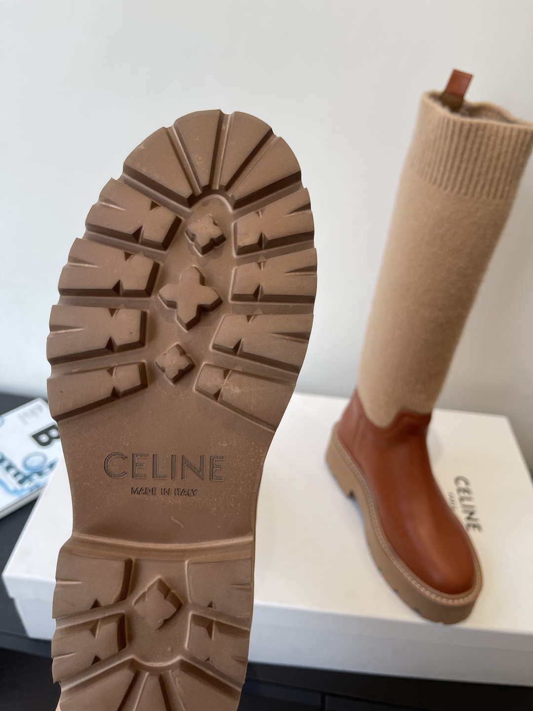 Celine Haute Couture Classic Luxury Leather Shoe Ref.273A0581 5
