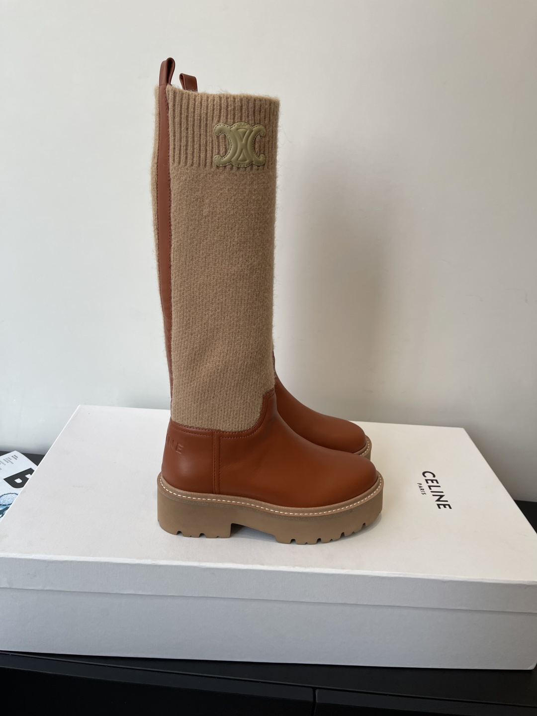 Celine Haute Couture Classic Luxury Leather Shoe Ref.273A0581 2
