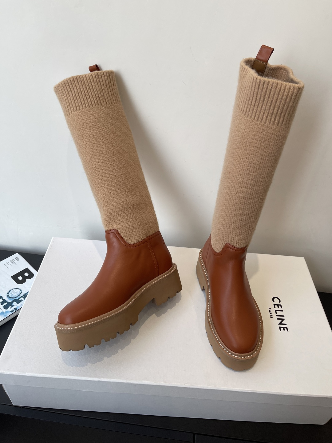 Celine Haute Couture Classic Luxury Leather Shoe Ref.273A0581 4