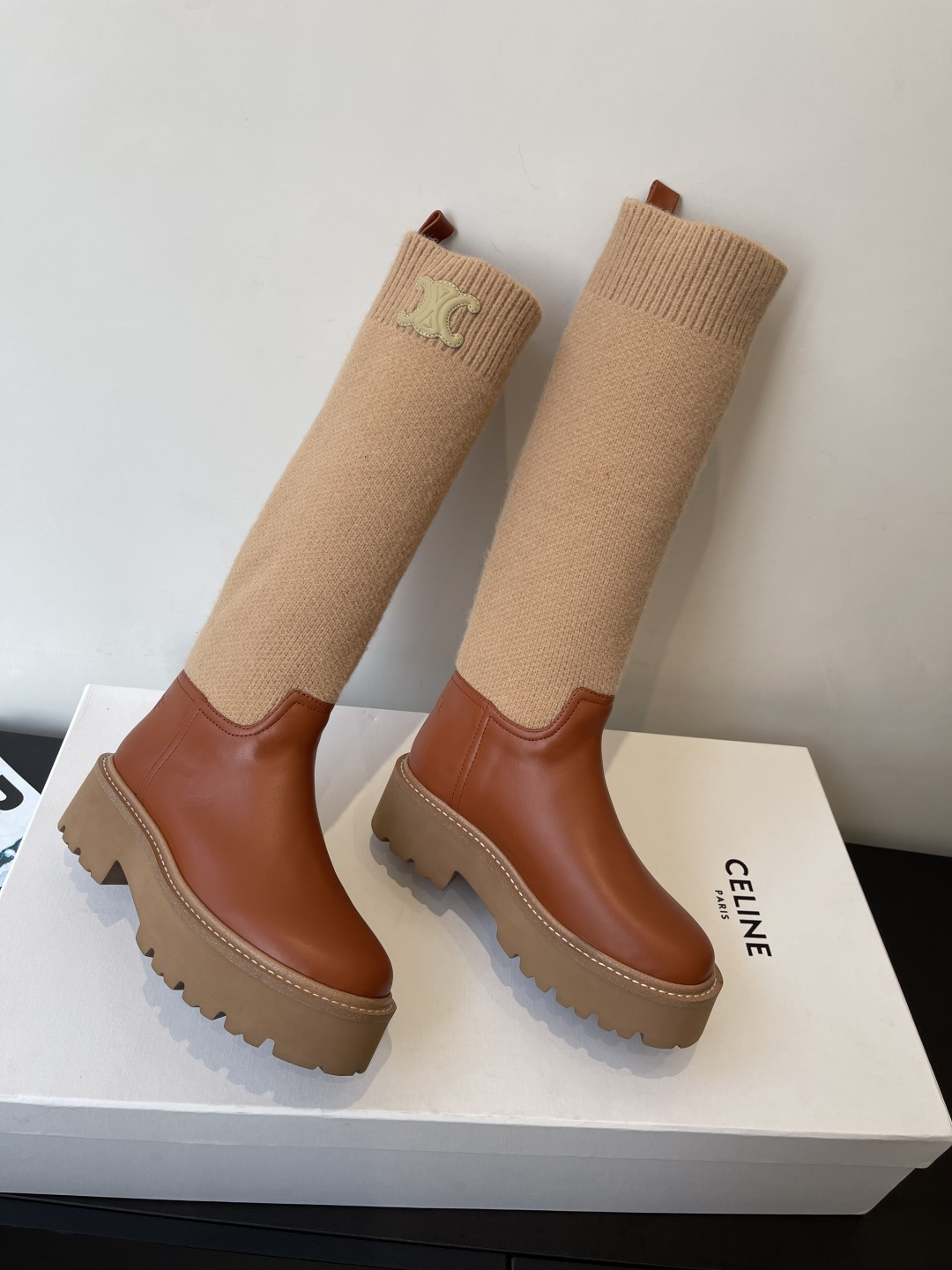 Celine Haute Couture Classic Luxury Leather Shoe Ref.273A0581 3