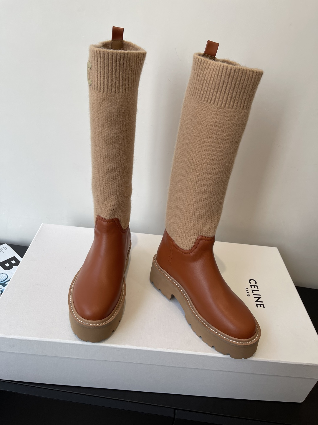 Celine Haute Couture Classic Luxury Leather Shoe Ref.273A0581 9