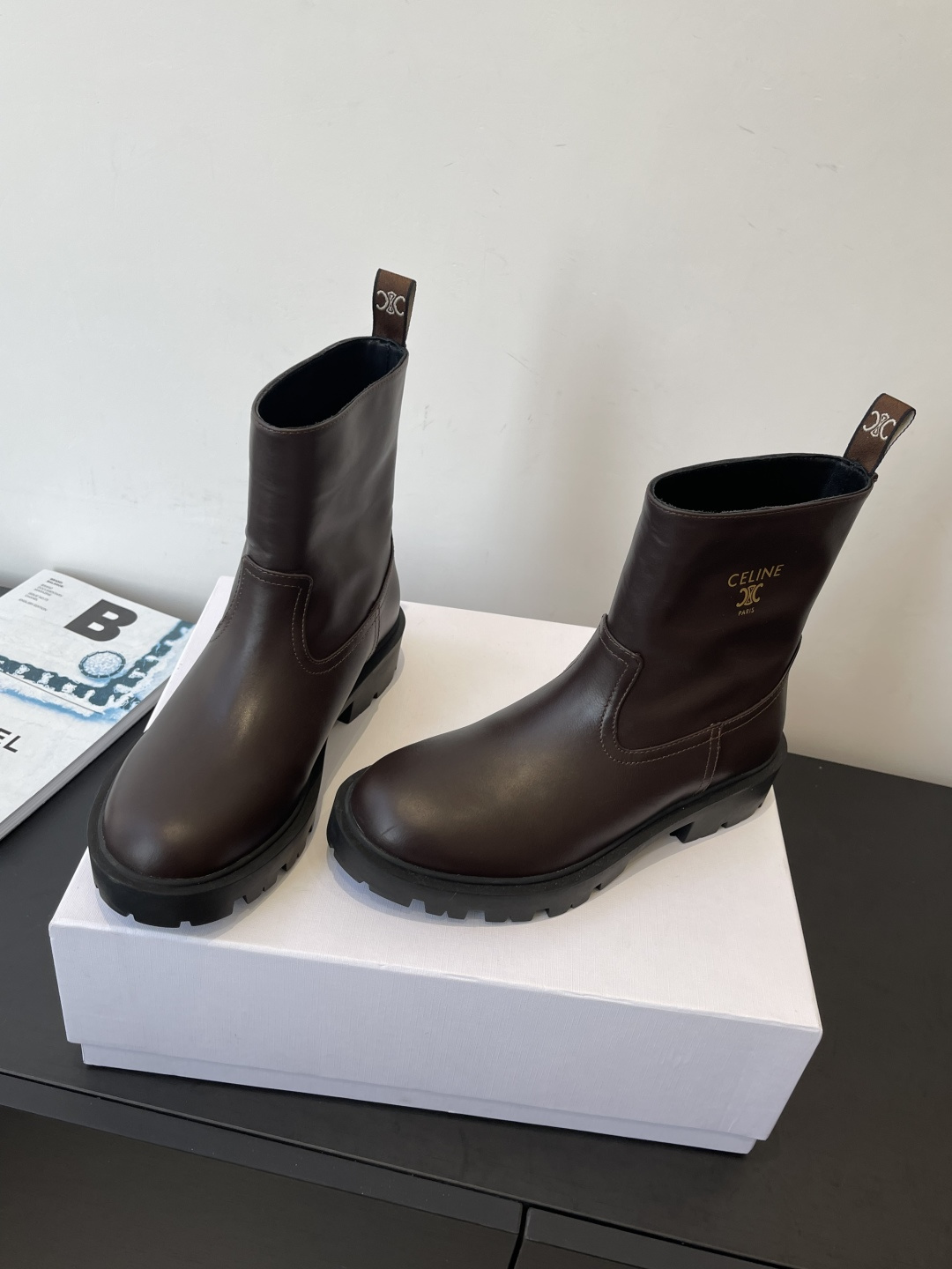 Celine Shoe Collection crafted with premium materials and signature 9