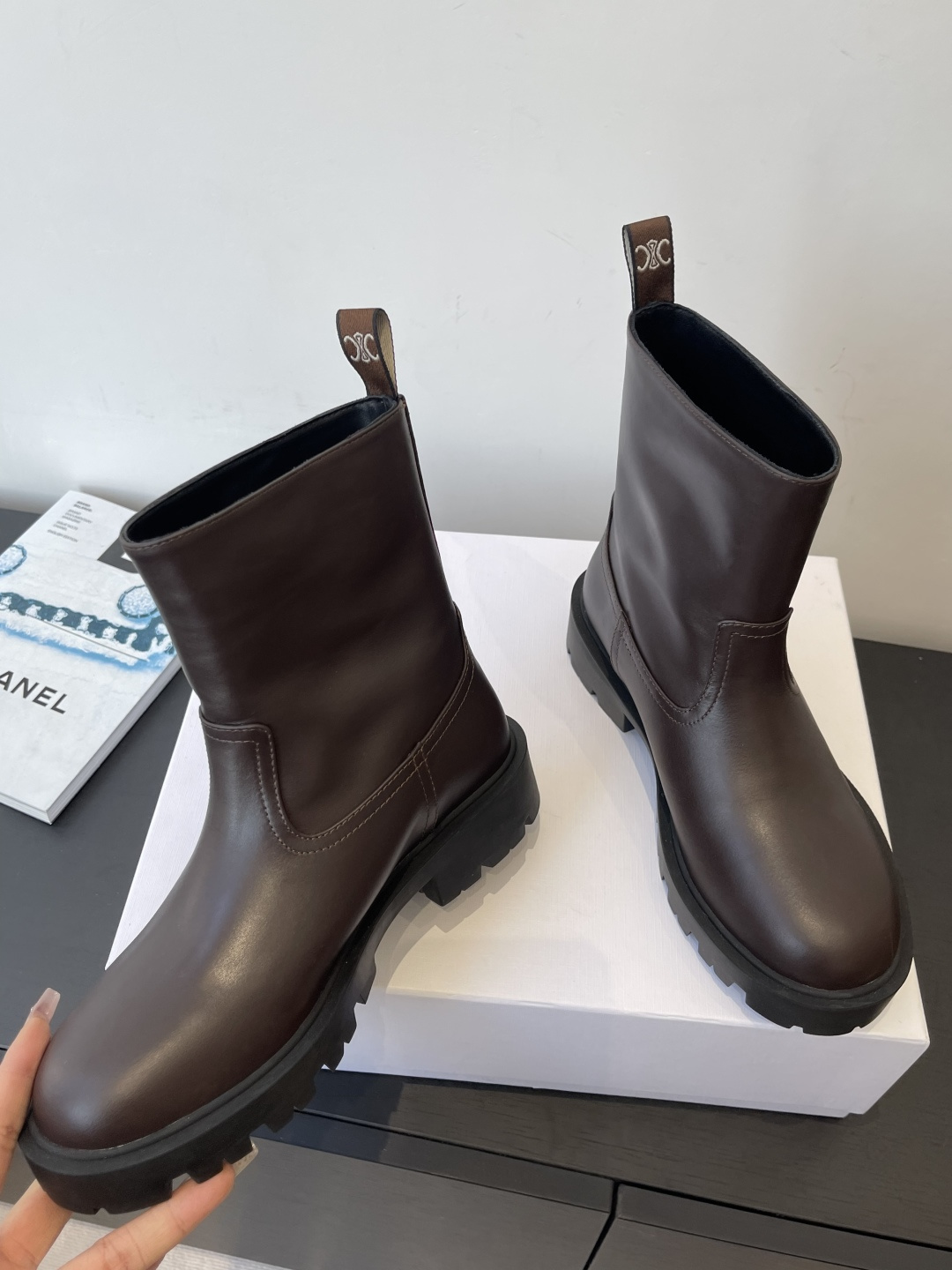 Celine Shoe Collection crafted with premium materials and signature 4