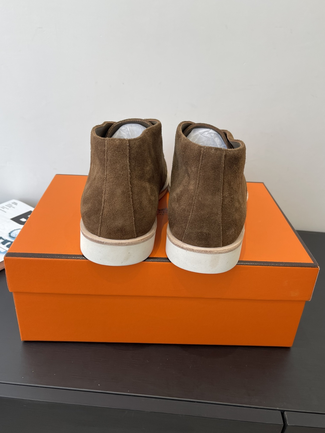 Hermes 25ss new low cut men's casual shoes with simple design in line - Shoe 8