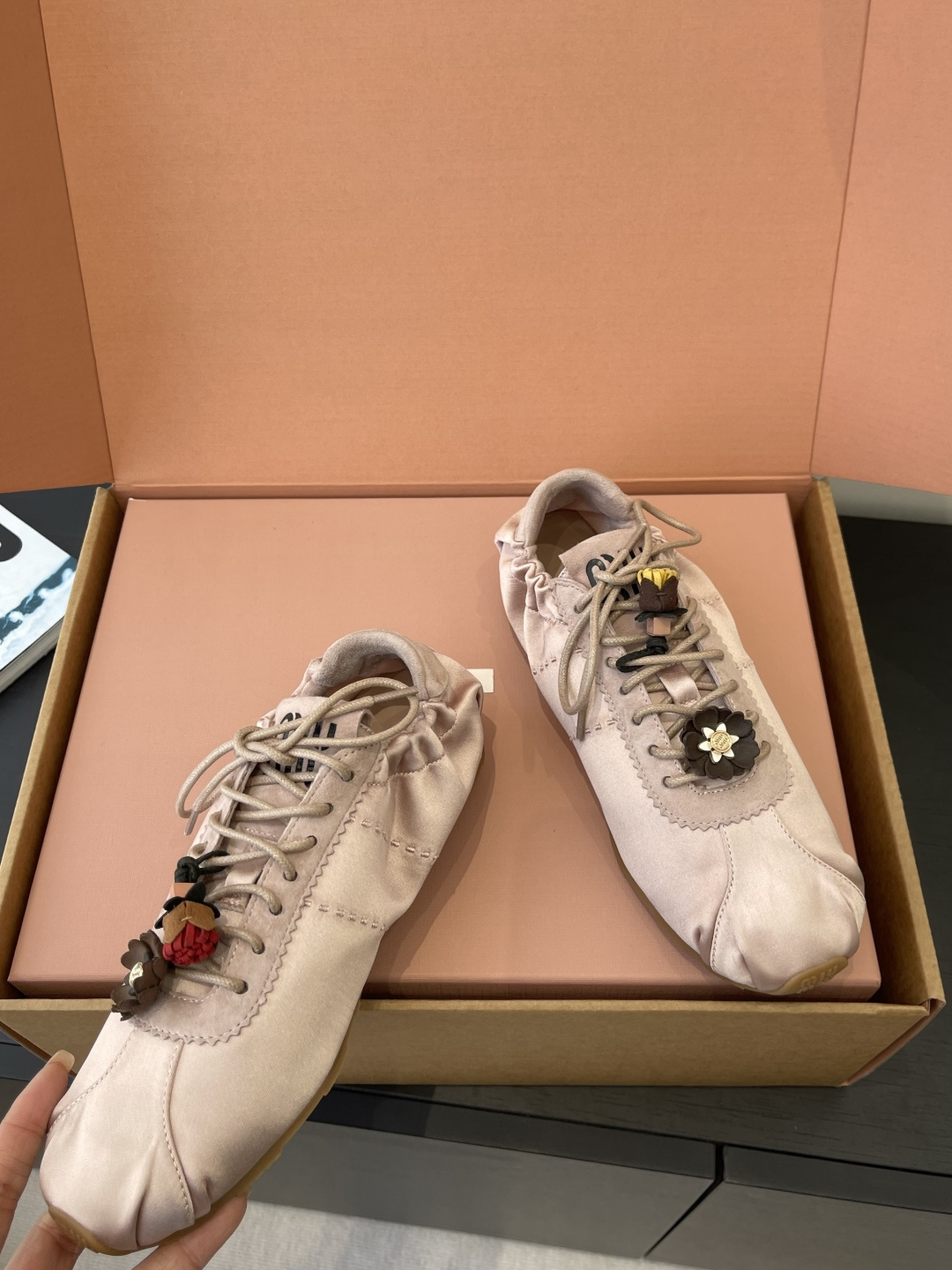 Miu Miu Miu 缪缪 26ss春夏新款 芭蕾德训鞋休闲鞋