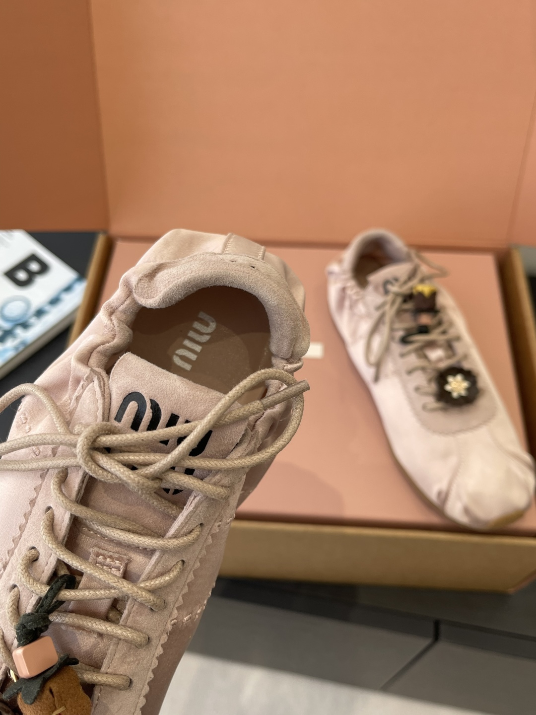 Miu Miu Miu 缪缪 26ss春夏新款 芭蕾德训鞋休闲鞋