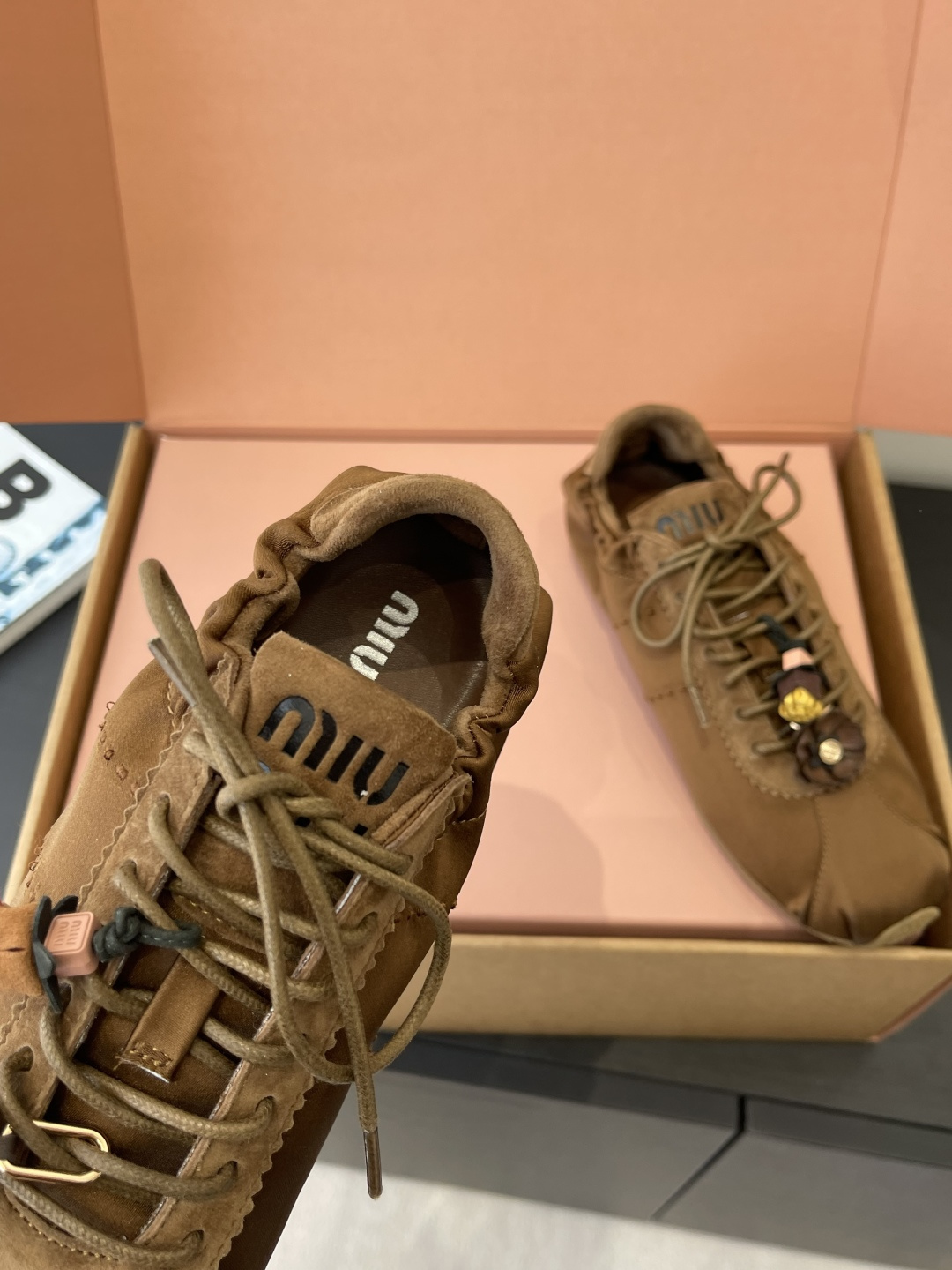 Miu Miu Miu 缪缪 26ss春夏新款 芭蕾德训鞋休闲鞋