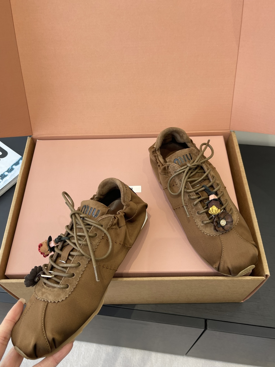 Miu Miu Miu 缪缪 26ss春夏新款 芭蕾德训鞋休闲鞋