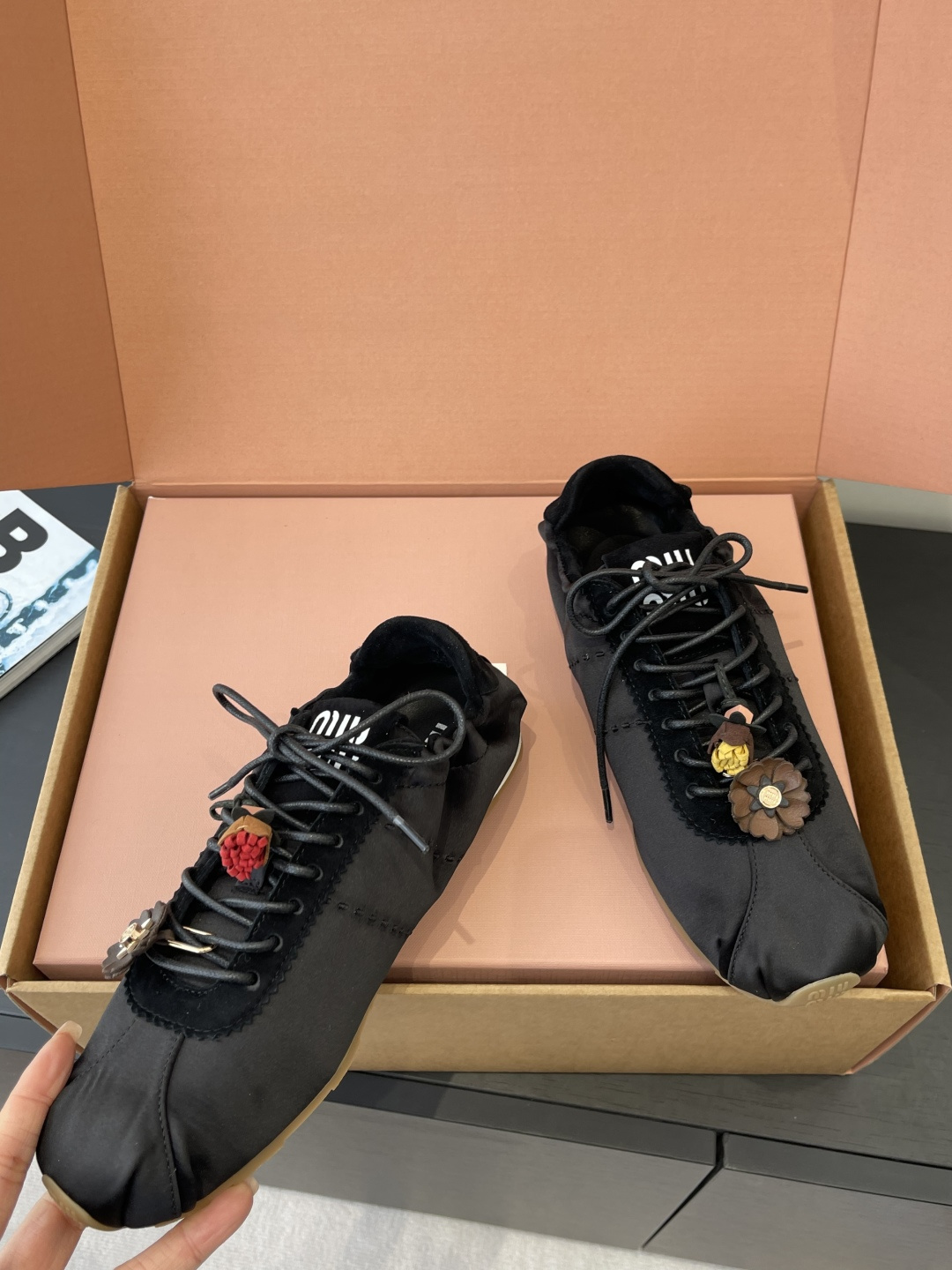 Miu Miu Miu 缪缪 26ss春夏新款 芭蕾德训鞋休闲鞋