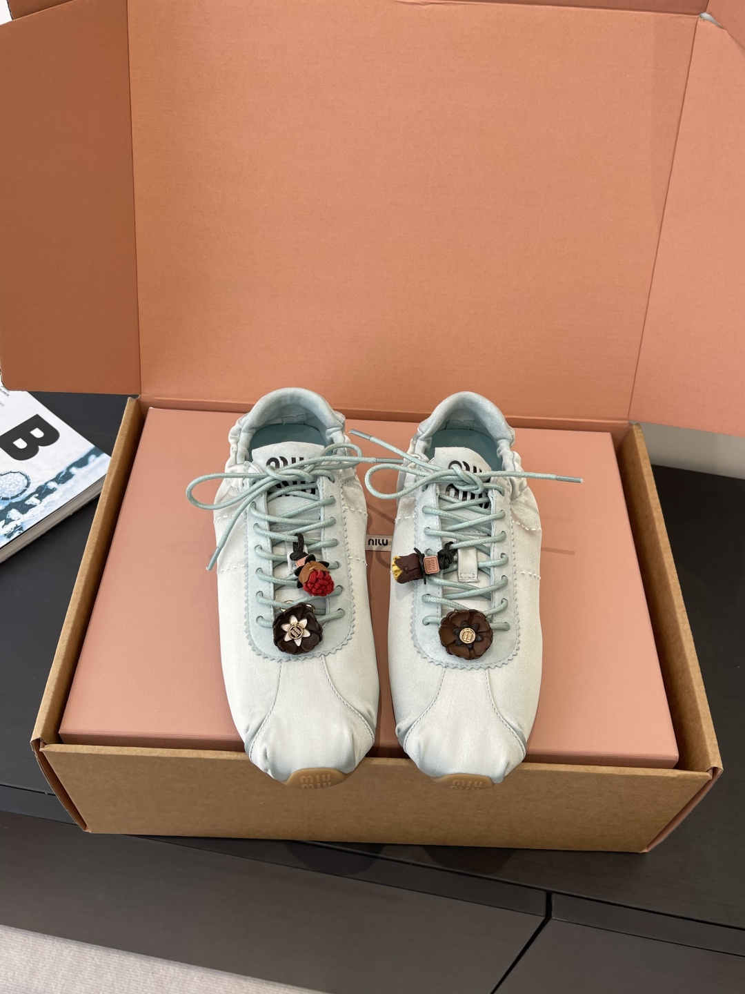Miu Miu Miu 缪缪 26ss春夏新款 芭蕾德训鞋休闲鞋