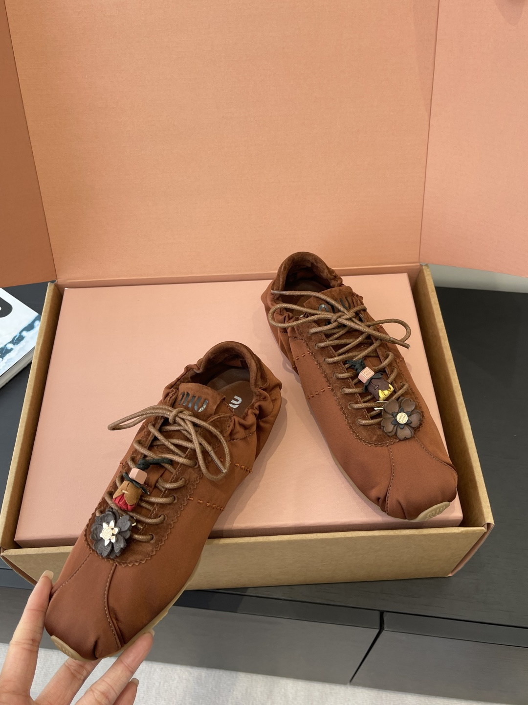 Miu Miu Miu 缪缪 26ss春夏新款 芭蕾德训鞋休闲鞋