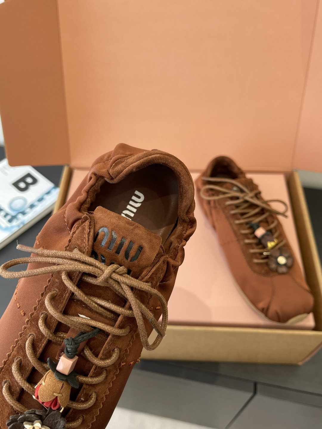 Miu Miu Miu 缪缪 26ss春夏新款 芭蕾德训鞋休闲鞋