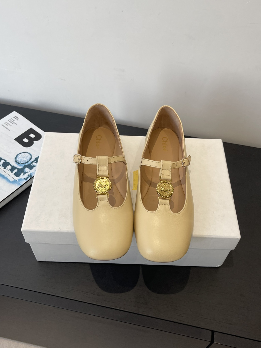 NO:707365,Chloe 26ss new style retro Mary Jane shoes, single shoes with classic T-strap, metal badge, perfect retro elegance, soft sheepskin upper, comfortable fit inside, flat design for daily commuting, dress and trousers can be worn as you like, French retro style is easy to handle ~ the metal badge is super recognizable, detail control must enter the code number 35-40 (40 customized), Mary Jane, chloe, loewe, mary jane, skirts, sheepskin19860909Chloe 26ss新款 复古 玛丽珍鞋 单鞋经典T字带 金属徽章 复古优雅气质满分 柔软羊皮鞋面 内里舒适贴合 平底设计日常通勤 裙装裤装随心搭 法式复古风轻松拿捏～金属徽章超有辨识度 细节控必入码数35-40（40定做）,玛丽珍,chloe,loewe,mary jane,skirts,sheepskin,Women's Shoes