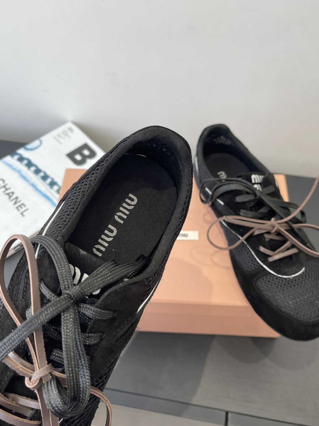 Miu Miu MiuMiu缪缪 26ss最新走秀款 休闲鞋 德训鞋