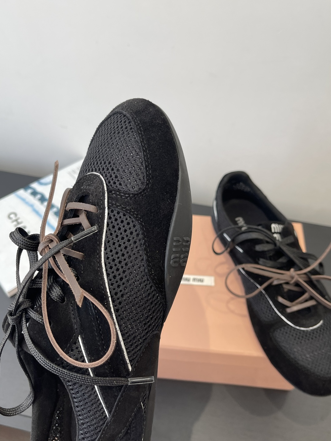 Miu Miu MiuMiu缪缪 26ss最新走秀款 休闲鞋 德训鞋