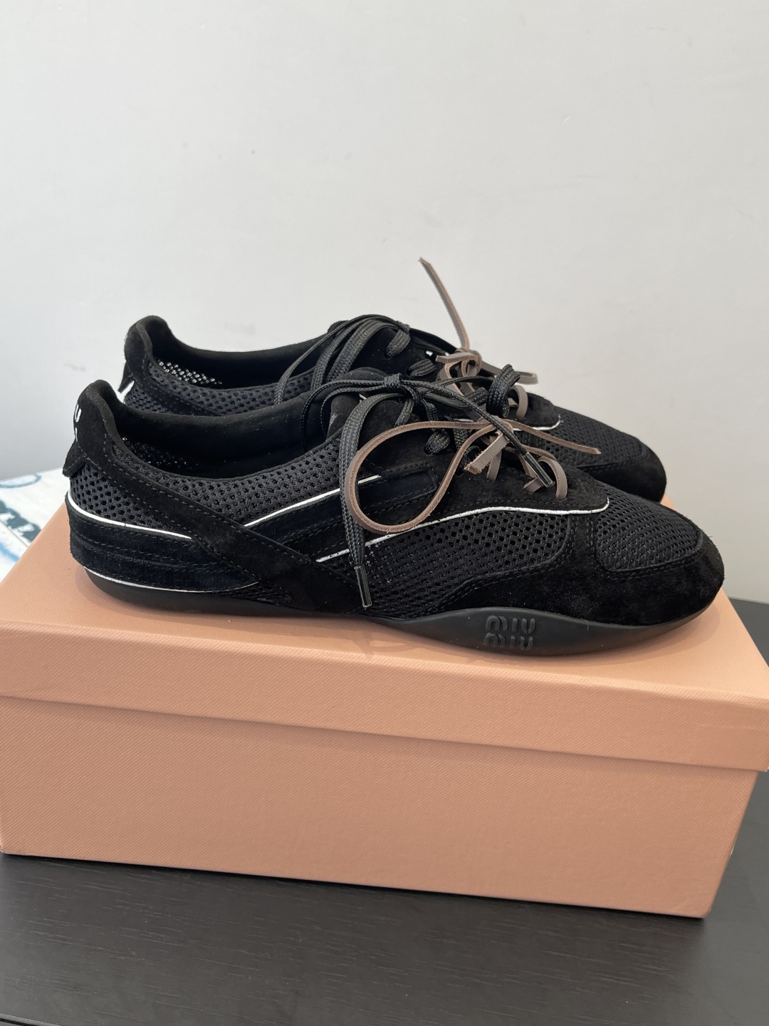 Miu Miu MiuMiu缪缪 26ss最新走秀款 休闲鞋 德训鞋