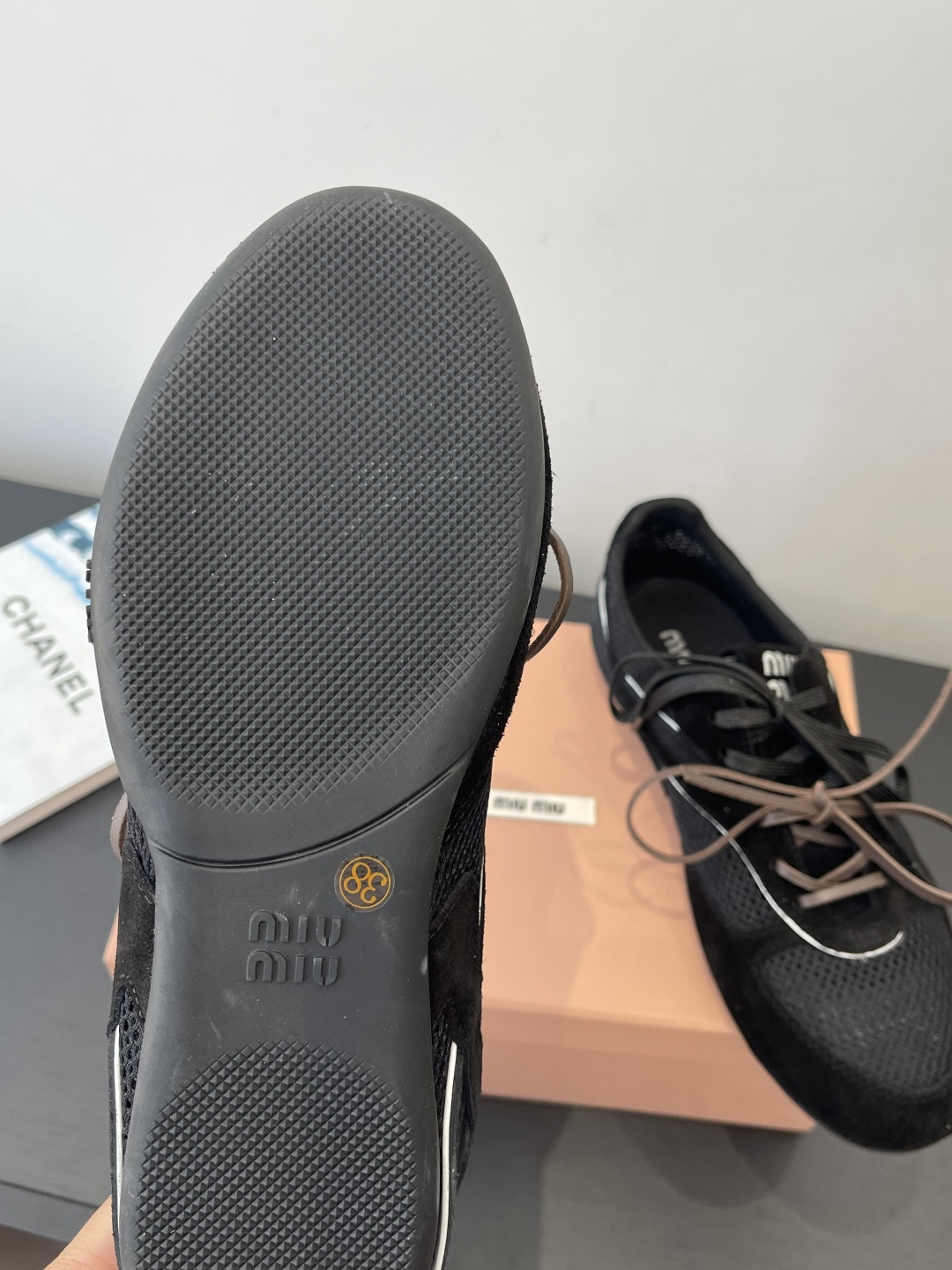 Miu Miu MiuMiu缪缪 26ss最新走秀款 休闲鞋 德训鞋
