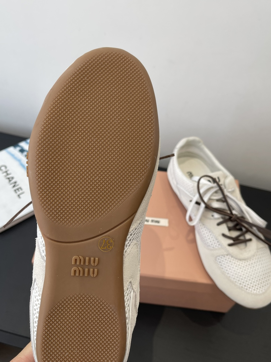 Miu Miu MiuMiu缪缪 26ss最新走秀款 休闲鞋 德训鞋