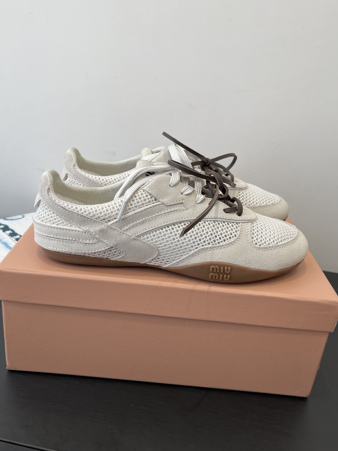 Miu Miu MiuMiu缪缪 26ss最新走秀款 休闲鞋 德训鞋