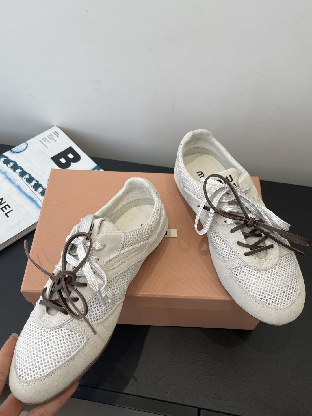 Miu Miu MiuMiu缪缪 26ss最新走秀款 休闲鞋 德训鞋