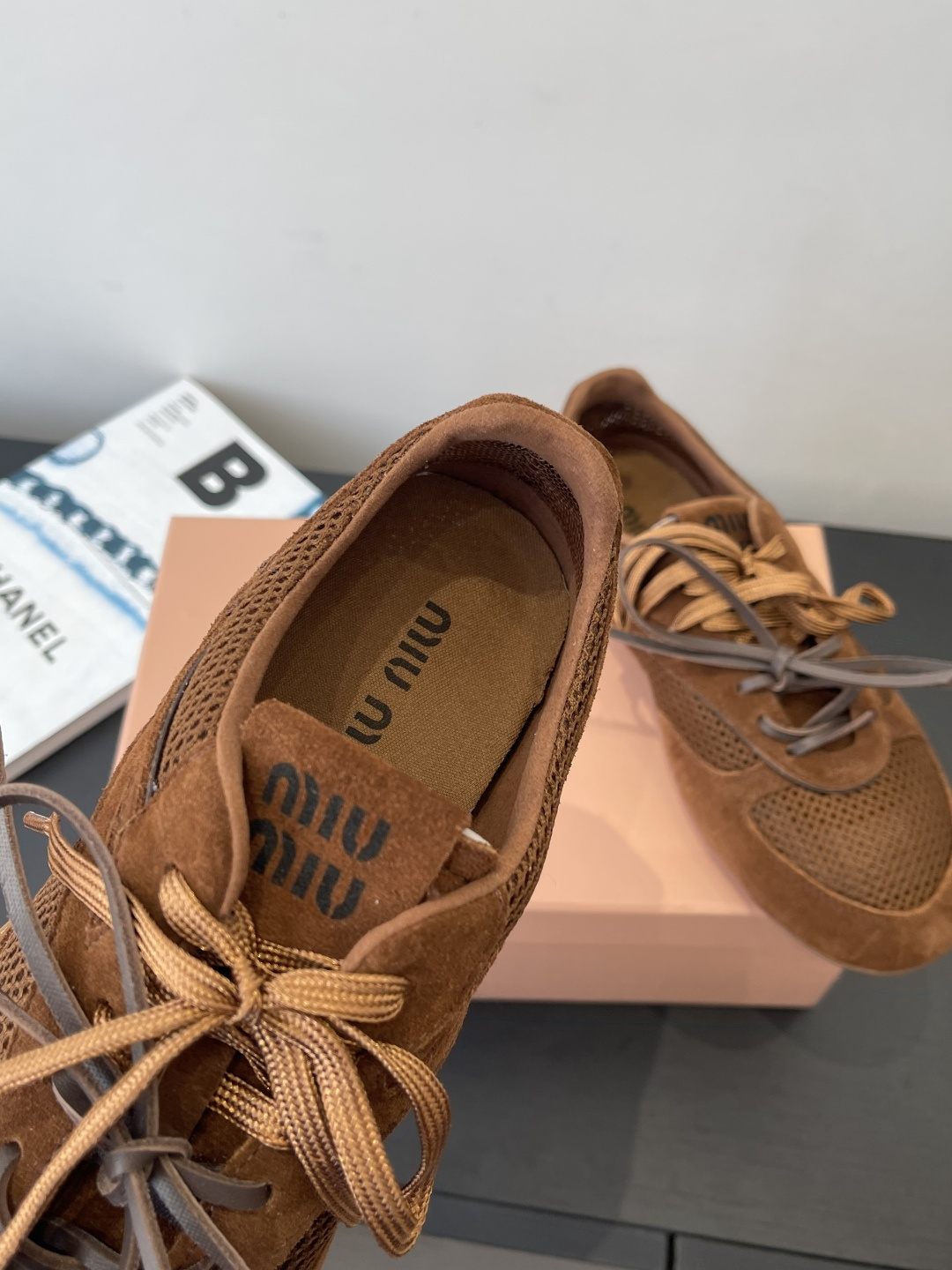 Miu Miu MiuMiu缪缪 26ss最新走秀款 休闲鞋 德训鞋