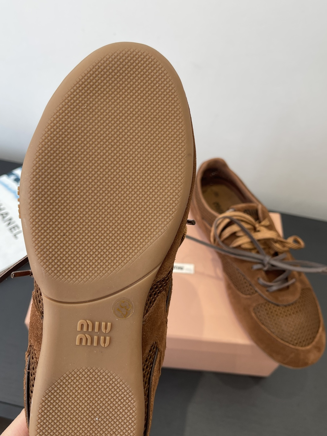 Miu Miu MiuMiu缪缪 26ss最新走秀款 休闲鞋 德训鞋