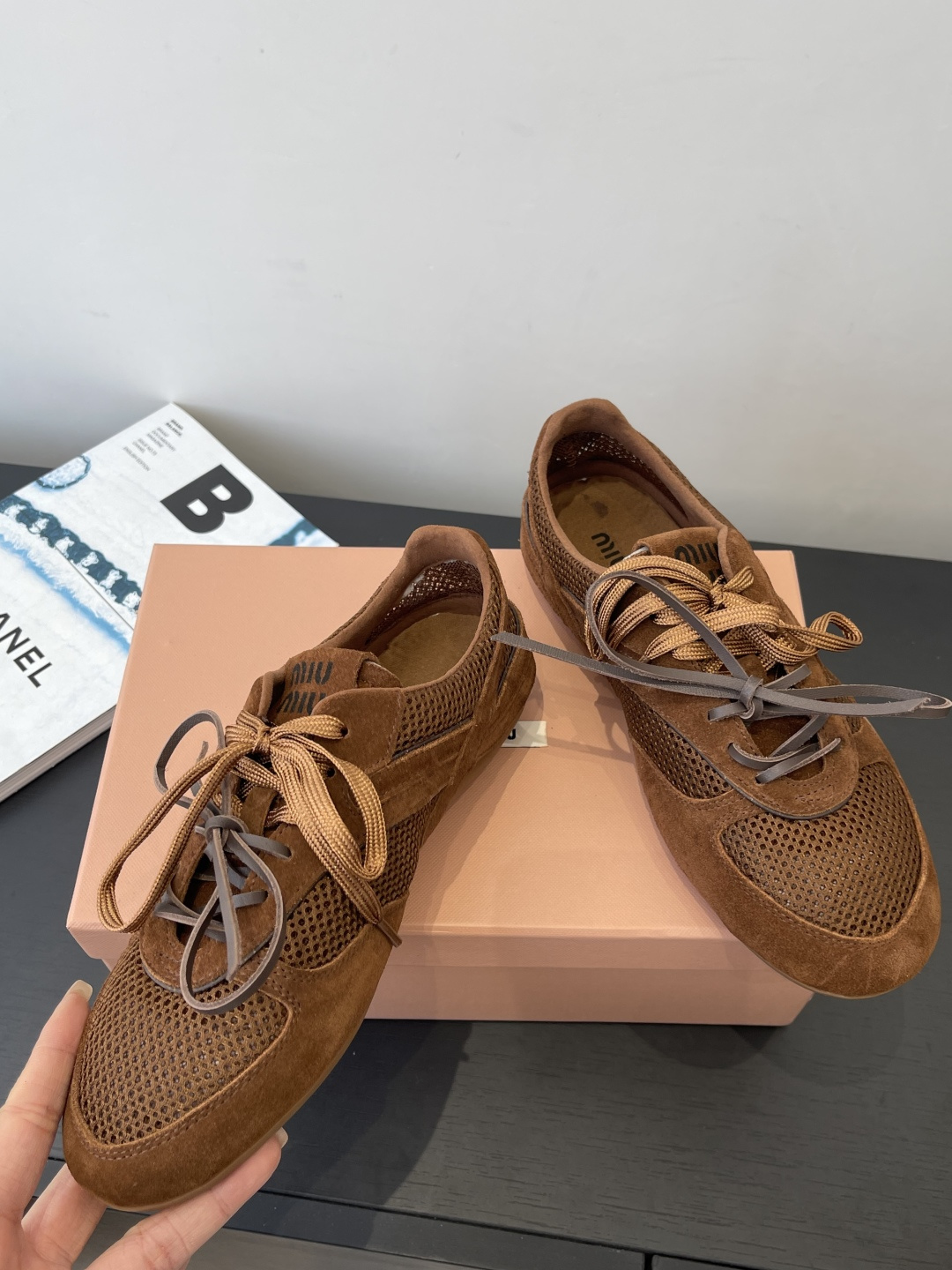 Miu Miu MiuMiu缪缪 26ss最新走秀款 休闲鞋 德训鞋