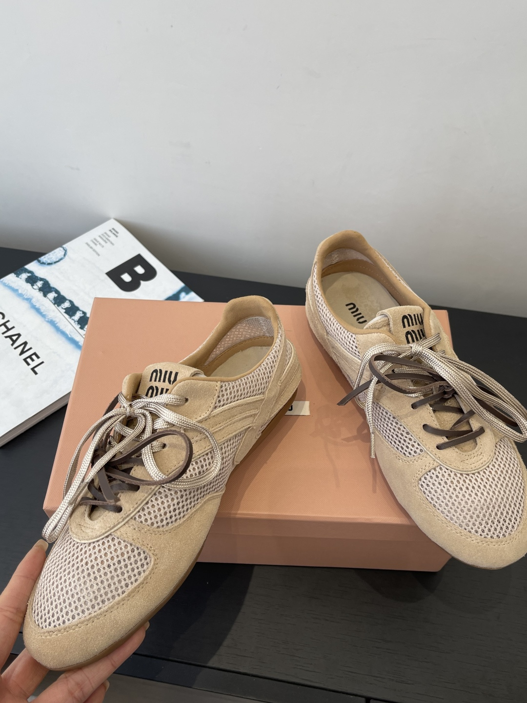 Miu Miu MiuMiu缪缪 26ss最新走秀款 休闲鞋 德训鞋