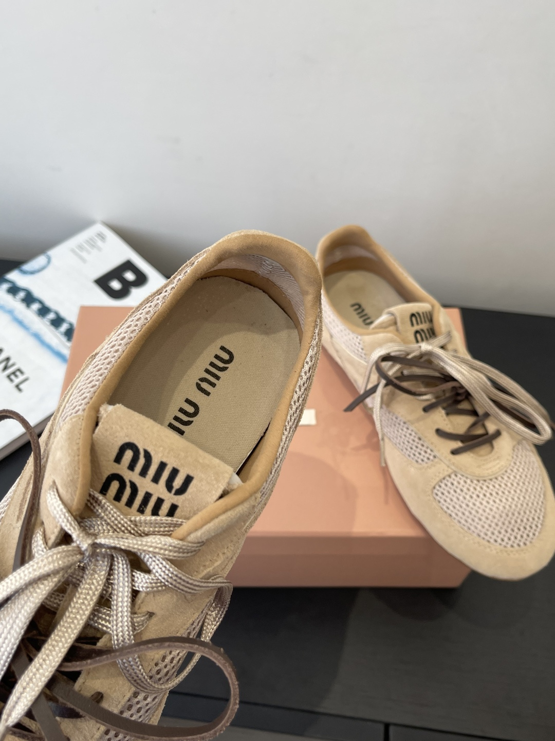 Miu Miu MiuMiu缪缪 26ss最新走秀款 休闲鞋 德训鞋