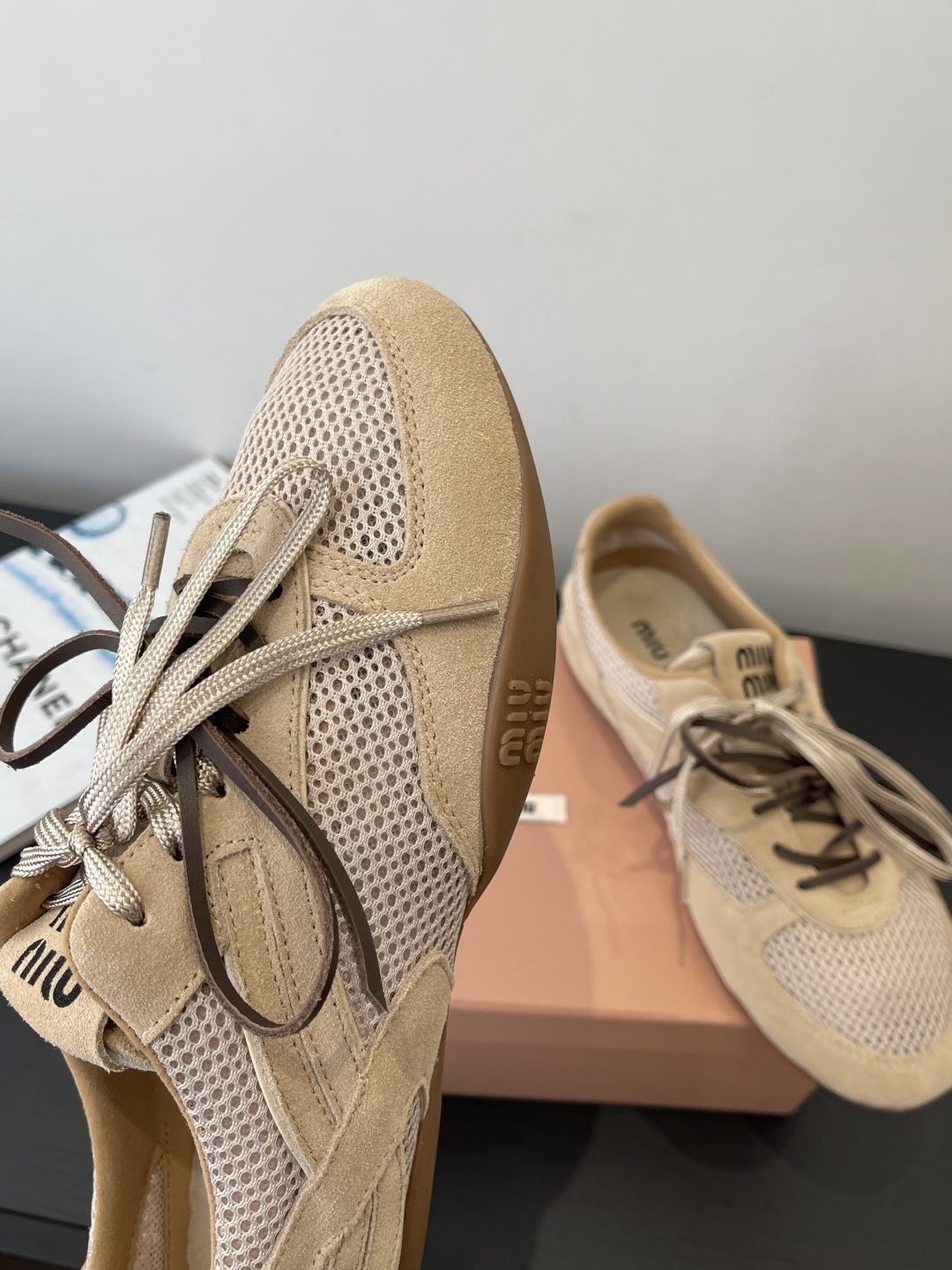 Miu Miu MiuMiu缪缪 26ss最新走秀款 休闲鞋 德训鞋