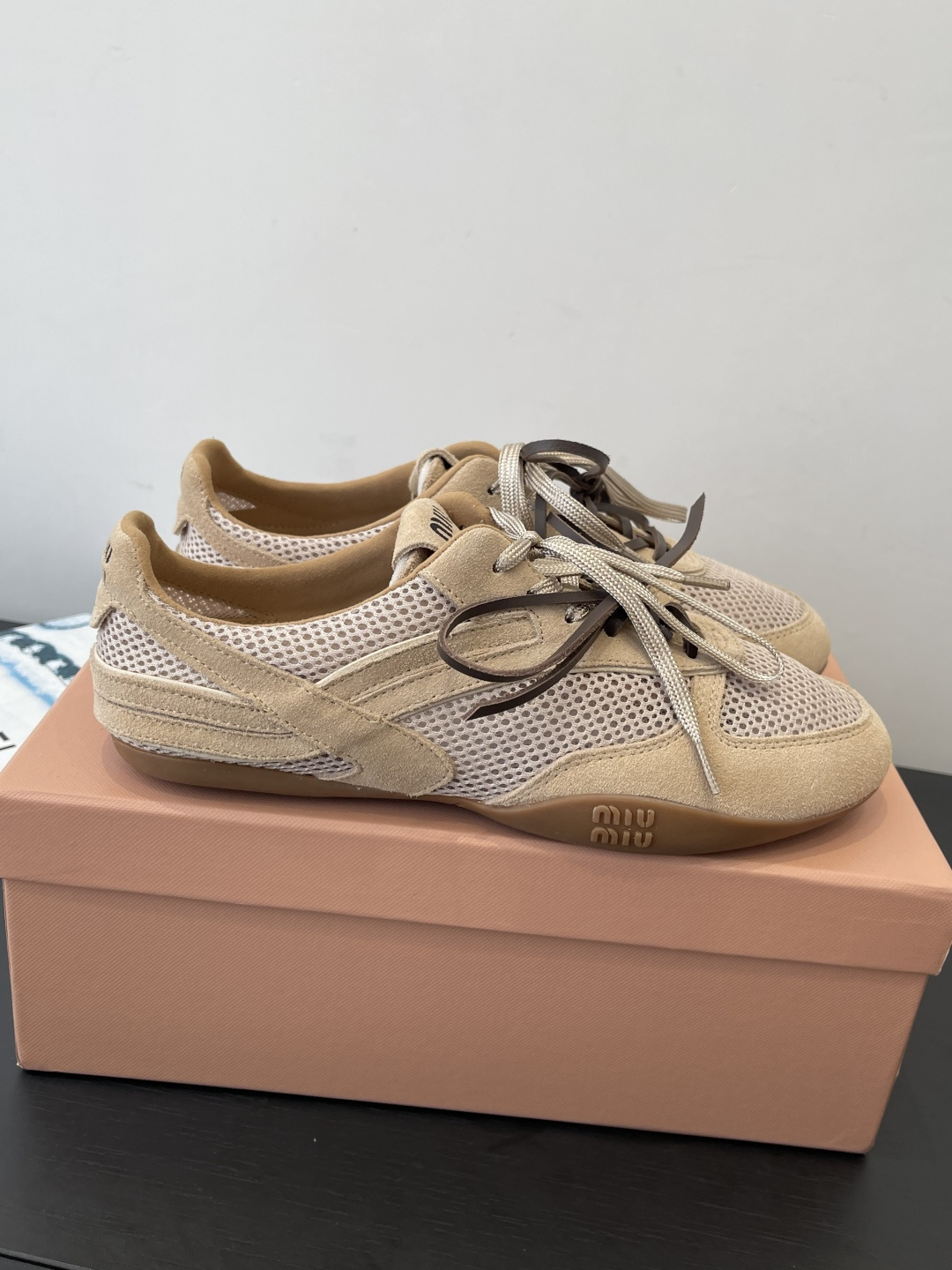 Miu Miu MiuMiu缪缪 26ss最新走秀款 休闲鞋 德训鞋