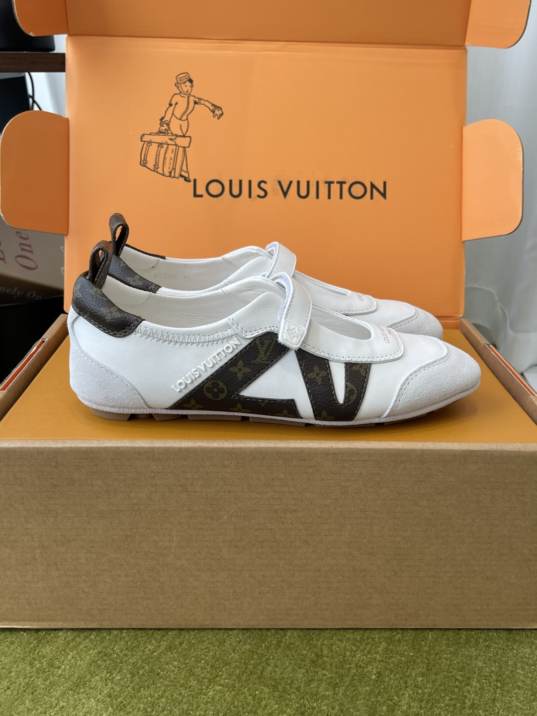 Louis Vuitton Louis Vuitton路易威登 Sneakerina系列 芭蕾运动鞋 德训鞋
