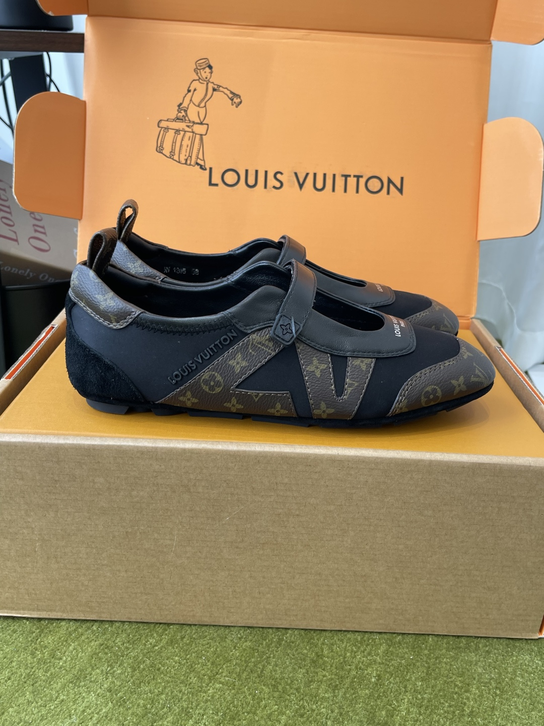 Louis Vuitton Louis Vuitton路易威登 Sneakerina系列 芭蕾运动鞋 德训鞋