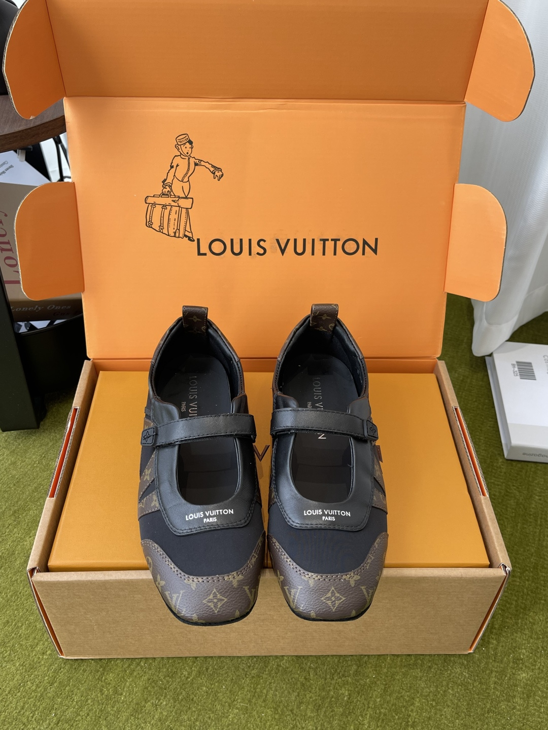Louis Vuitton Louis Vuitton路易威登 Sneakerina系列 芭蕾运动鞋 德训鞋