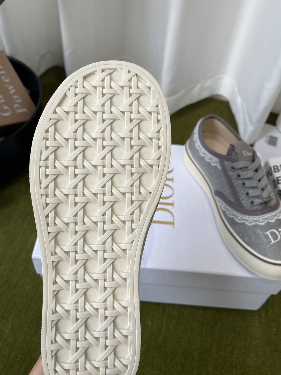 Dior Dior迪奥 Saltwind 系列 老花 蕾丝 帆布鞋 休闲 运动鞋 板鞋
