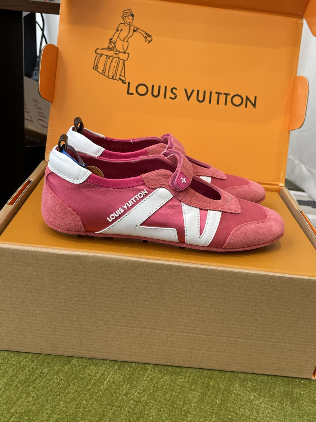 Louis Vuitton Louis Vuitton路易威登 Sneakerina系列 芭蕾运动鞋 德训鞋