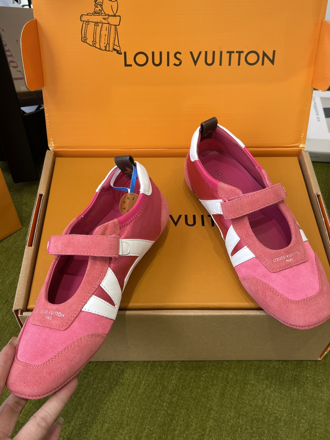 Louis Vuitton Louis Vuitton路易威登 Sneakerina系列 芭蕾运动鞋 德训鞋