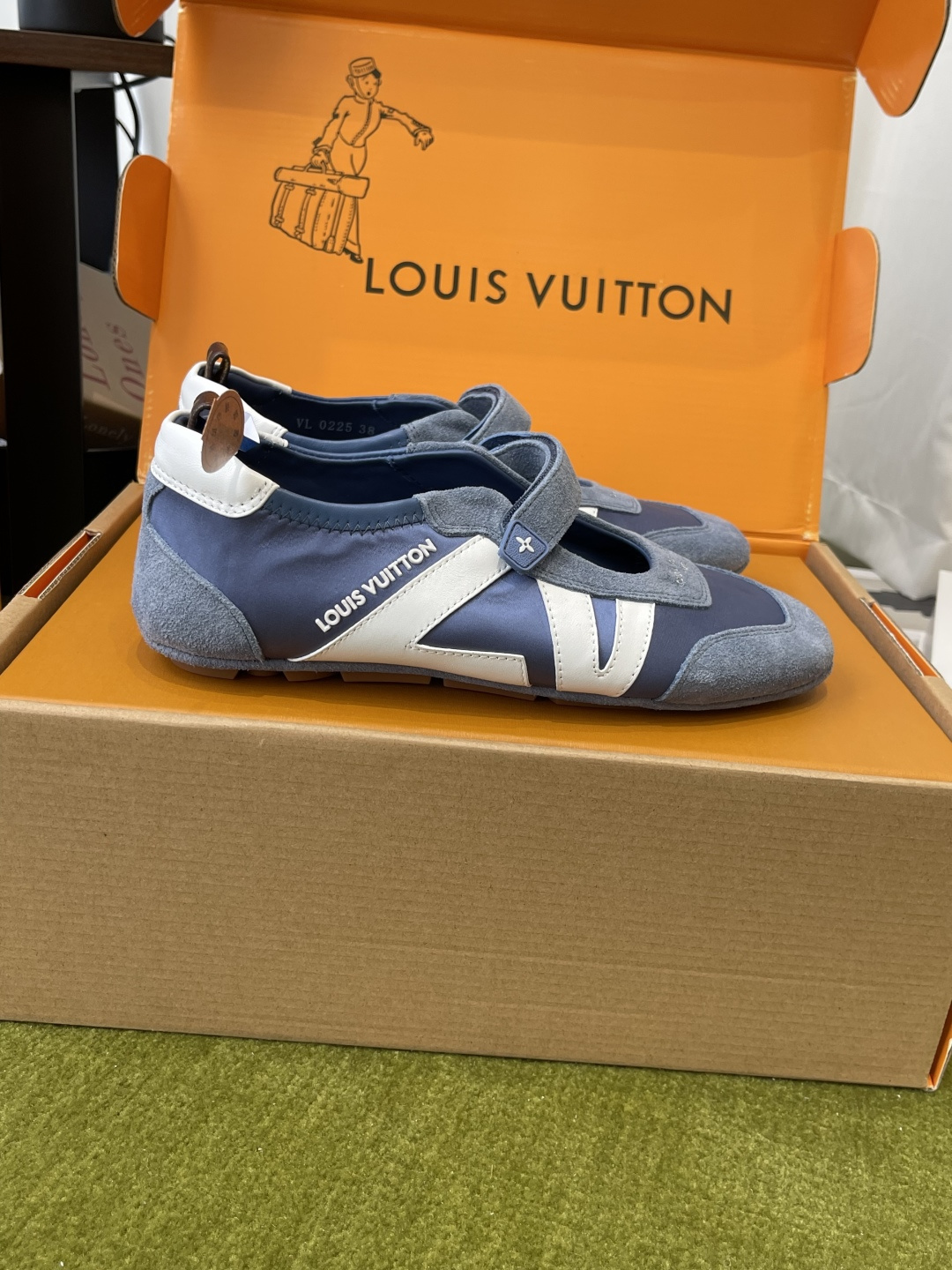 Louis Vuitton Louis Vuitton路易威登 Sneakerina系列 芭蕾运动鞋 德训鞋