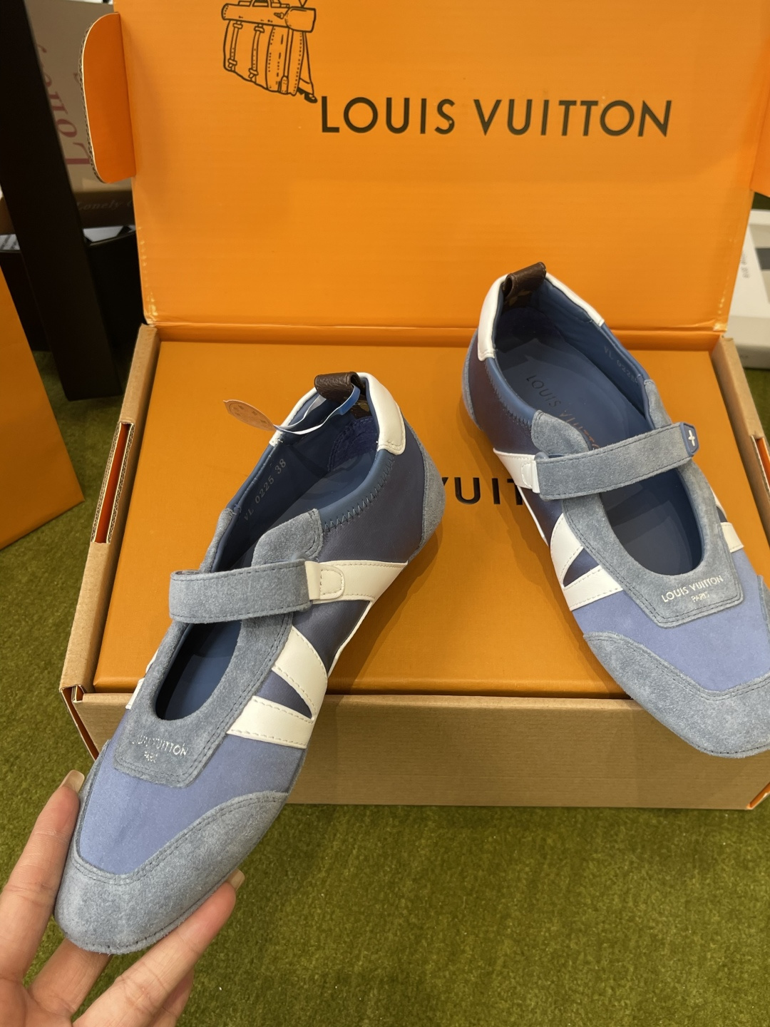 Louis Vuitton Louis Vuitton路易威登 Sneakerina系列 芭蕾运动鞋 德训鞋